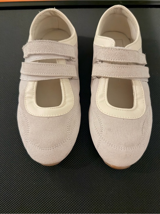Dolce Vita Shoes - Dolce Vita Cream Suede Mary Jane Flats with Dual Straps